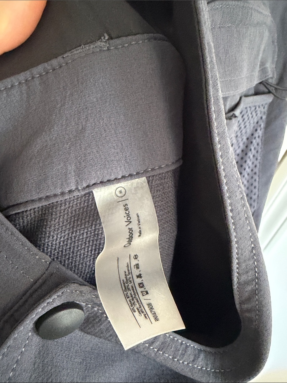 Outdoor Voices Rectrek Overalls - Gray - Picture 4 of 5